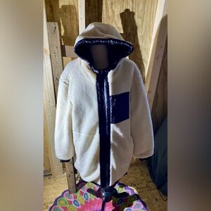 💥INTL d.e.t.a.i.l.s Winter REVERSIBLE Hooded Coat💥 NWT